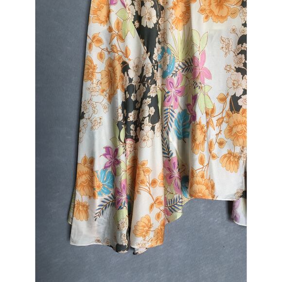 GUESS Women's XL Katrina Asymmetric Floral Skirt NEW - Picture 2 of 7